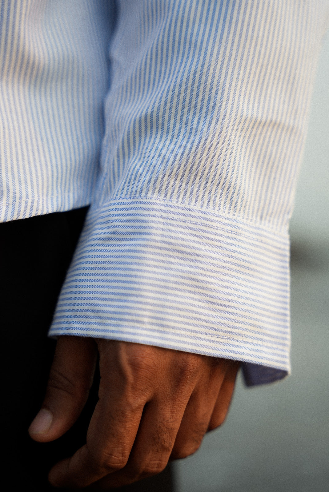Blue Stripe - Long Sleeve Relax Fit